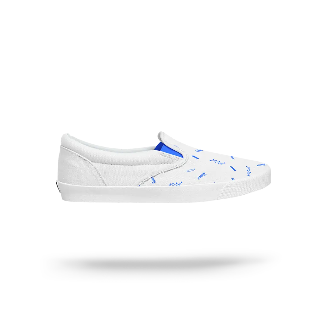 White Plimsolls - View 2
