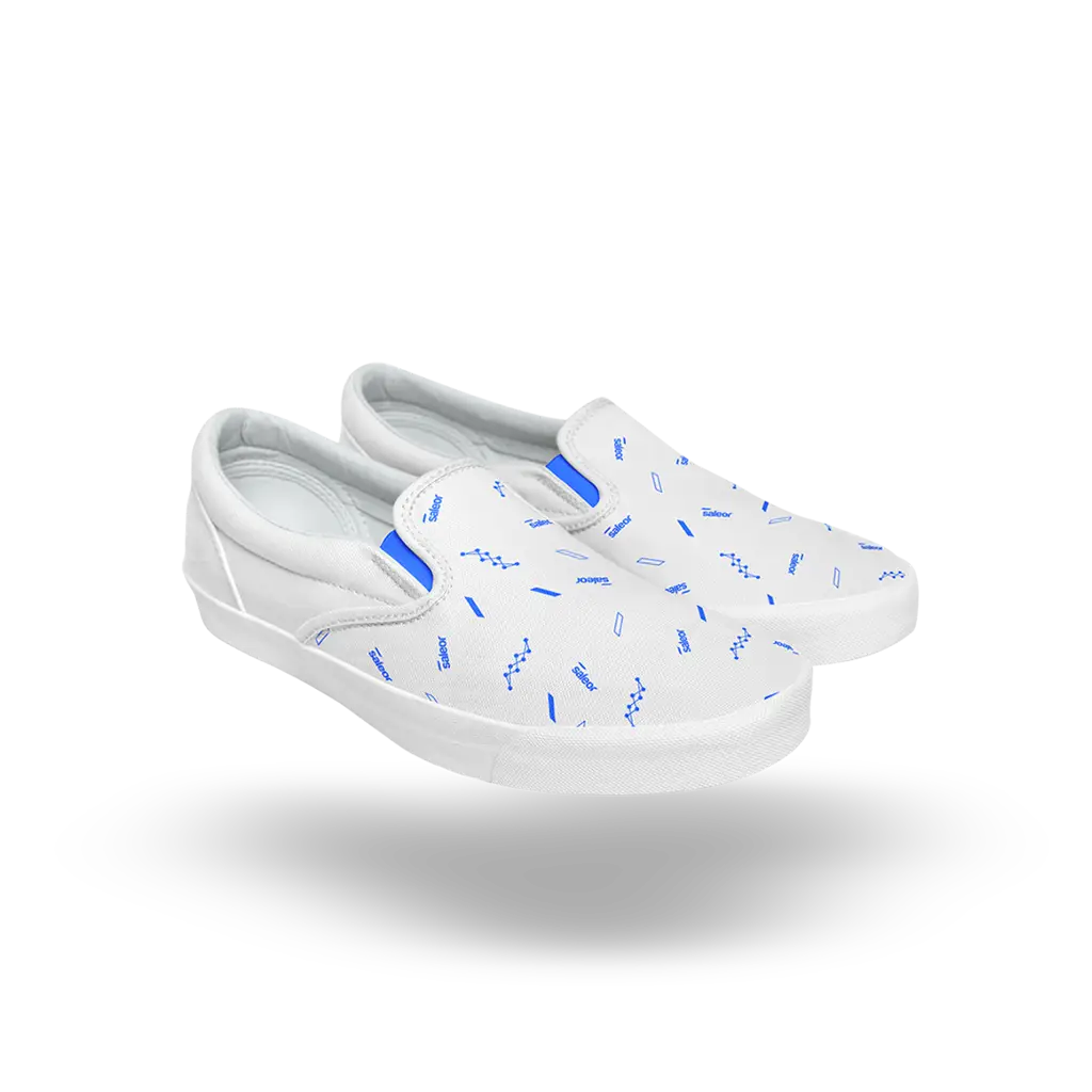 White Plimsolls - View 4